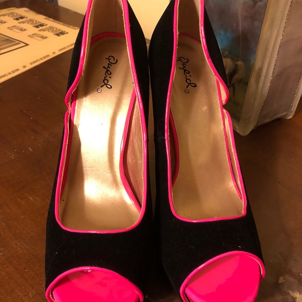 Cupid Open Toe Heels New Open Box - image 6